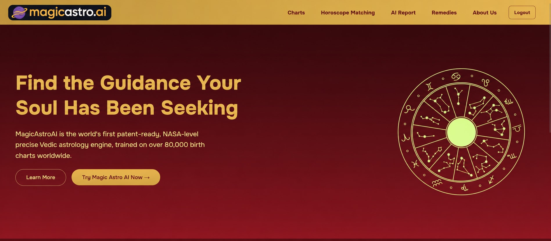 MagicAstro AI – World's Most Accurate Vedic Astrology Engine